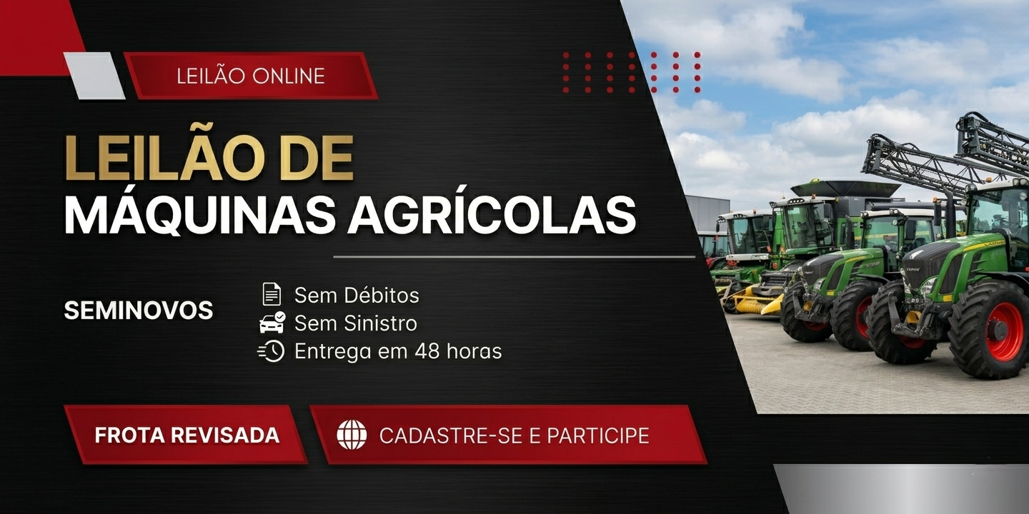 Leilao de Maquinas Agricolas